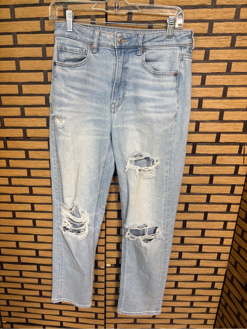 American‎ Eagle Mom Straight Jeans Size 6